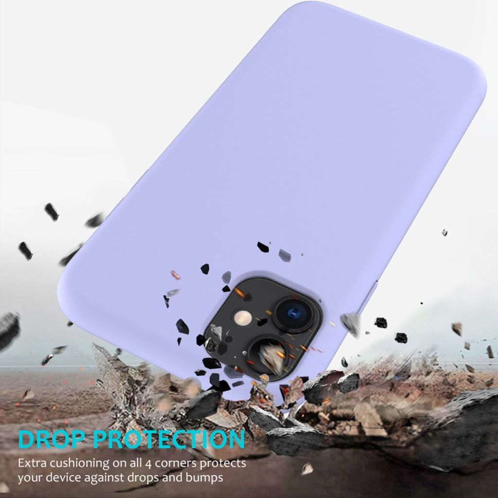 iPhone 11 Silikoni Kuori - Vaaleanvioletti