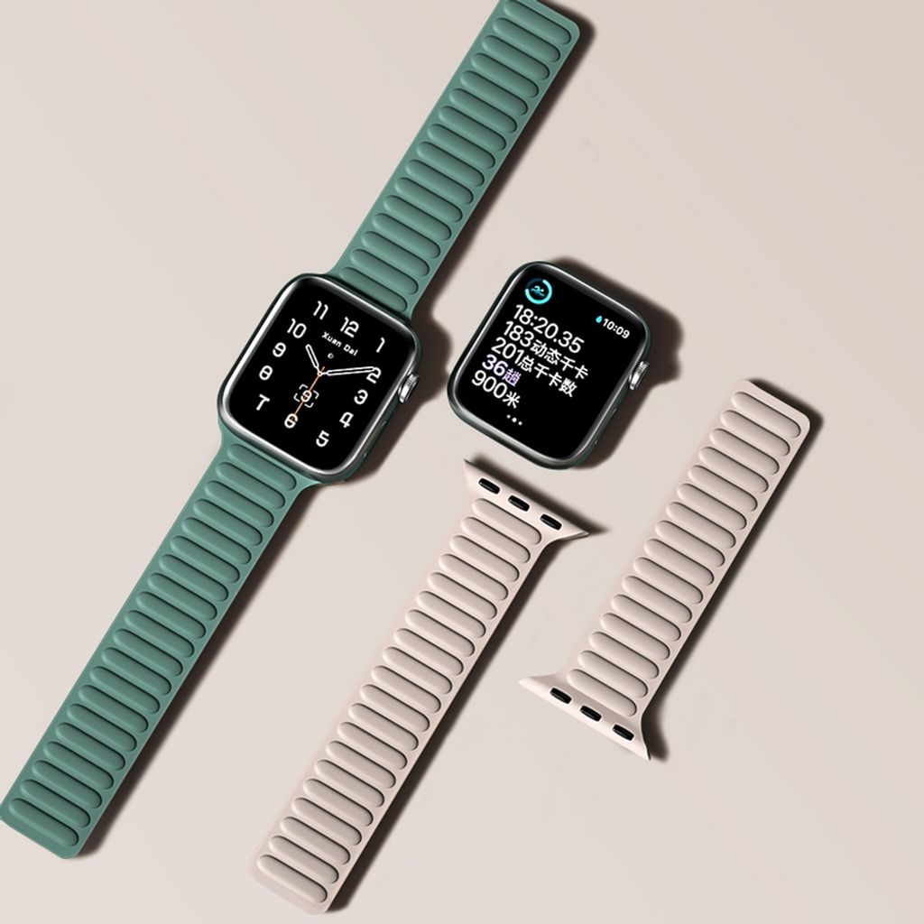 Magneettinen Kellonranneke Apple Watch 38/40mm - Musta