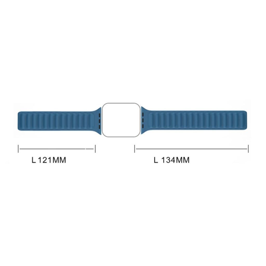 Magneettinen Kellonranneke Apple Watch 7/8/9 41mm  - Sininen