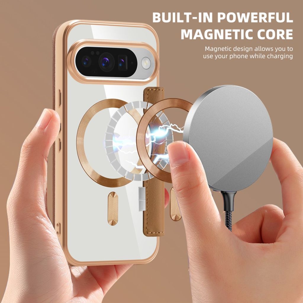 Google Pixel 10 / 10 Pro Etui med MagSafe - Brun