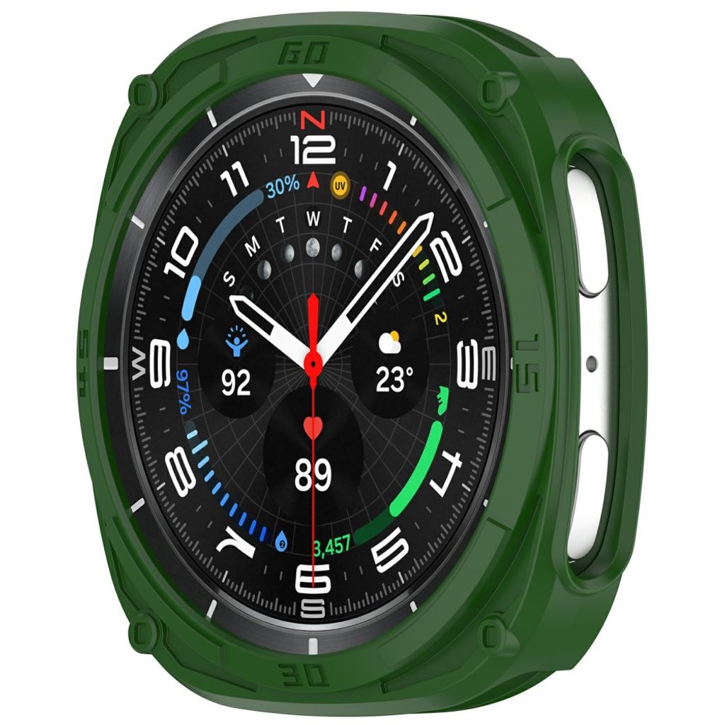 Samsung Galaxy Watch9 40mm Støtsikkert deksel - Grønn