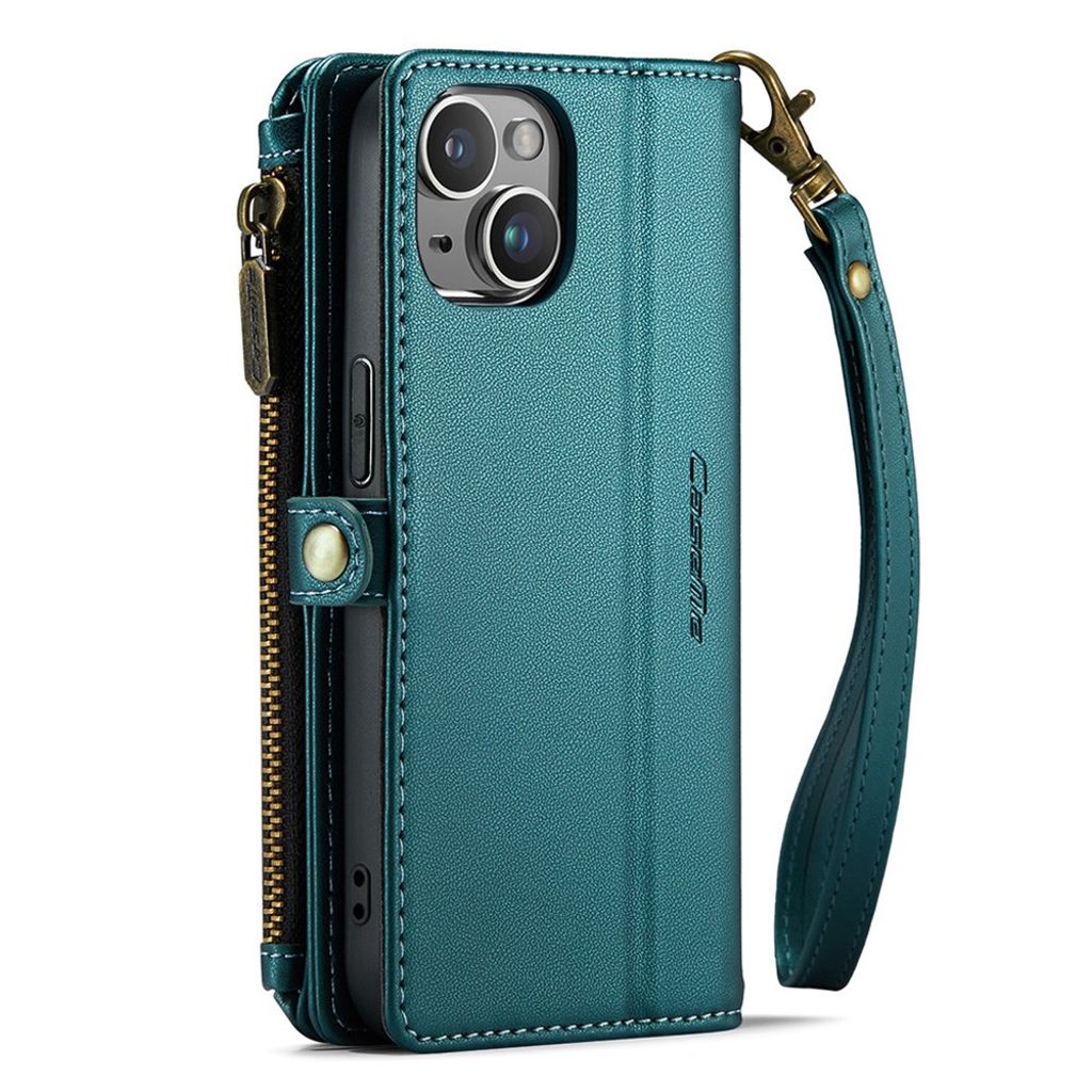 iPhone 13 Wallet Cover Card Slots - Green