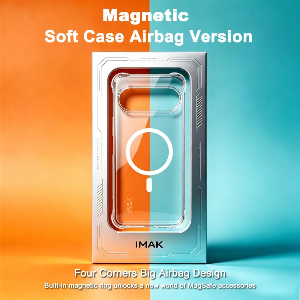 IMAK Google Pixel 11 Pro MagSafe-kompatibelt Skal - Transparent