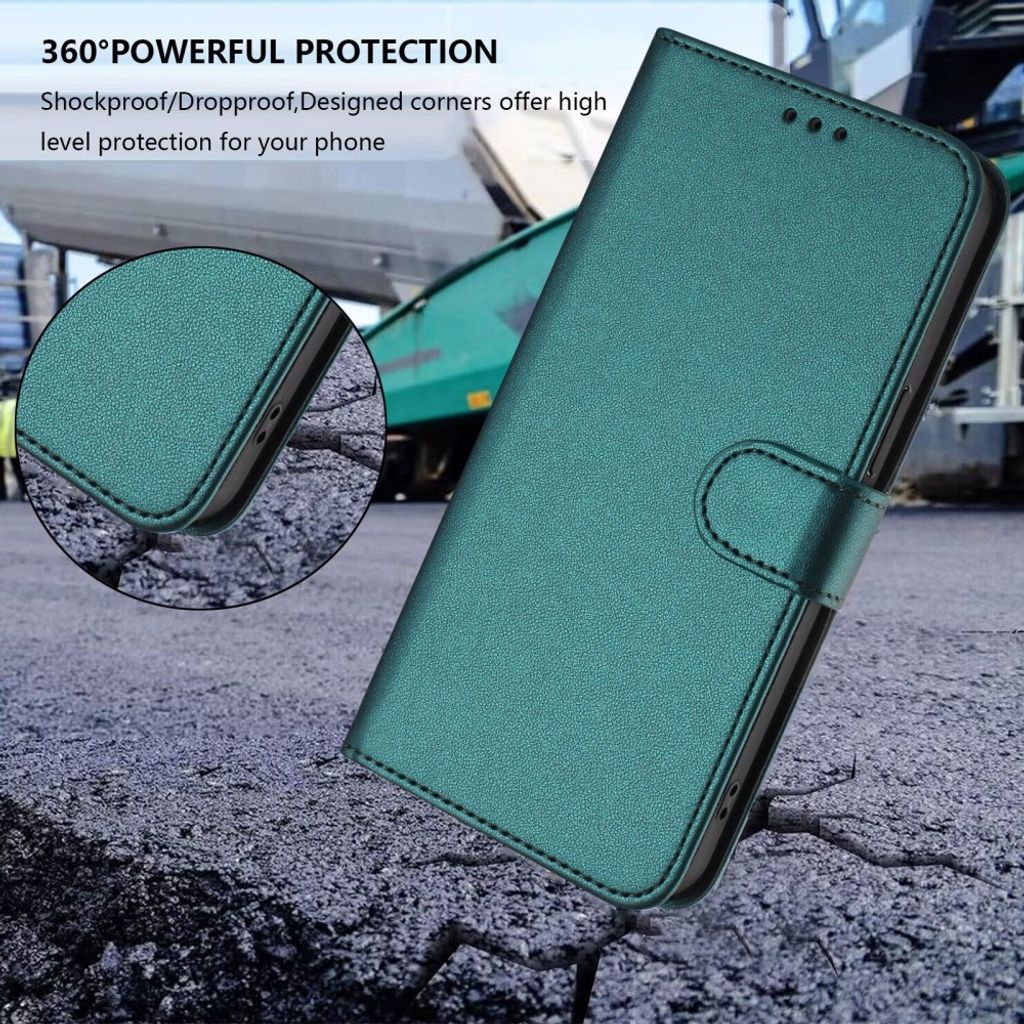 Xiaomi 17T Pro Lompakkokotelo - Vihreä