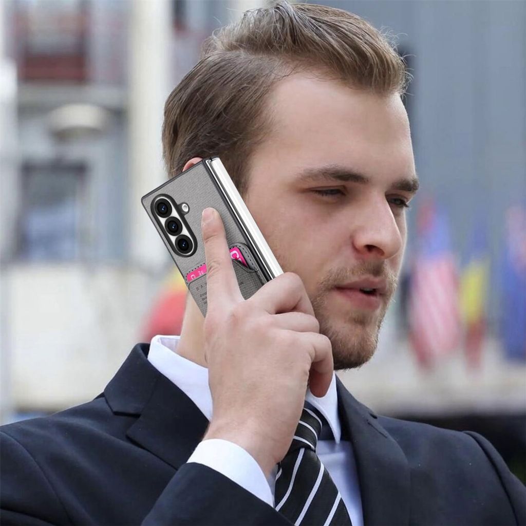 Samsung Galaxy Z Fold8 Ultra MagSafe Kuori irrotettavalla Kortin haltija - Harmaa