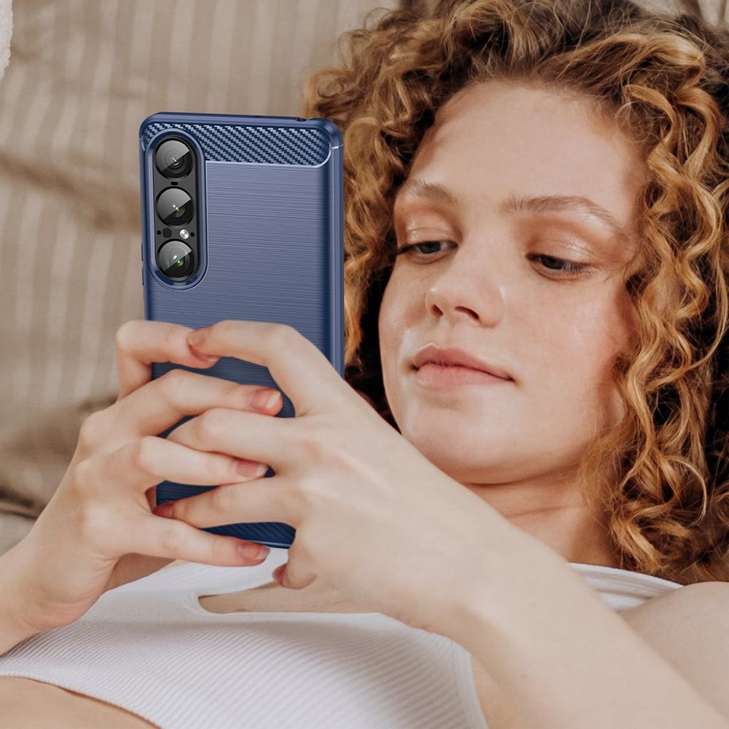 Sony Xperia 1 VII TPU Skal - Blå