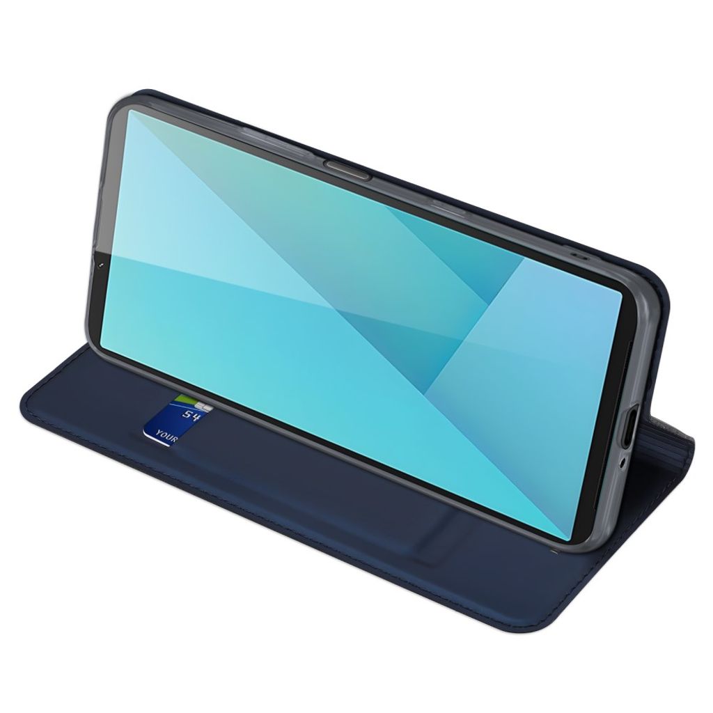 DUX DUCIS Sony Xperia 10 VII Kotelo korttipaikalla - sininen