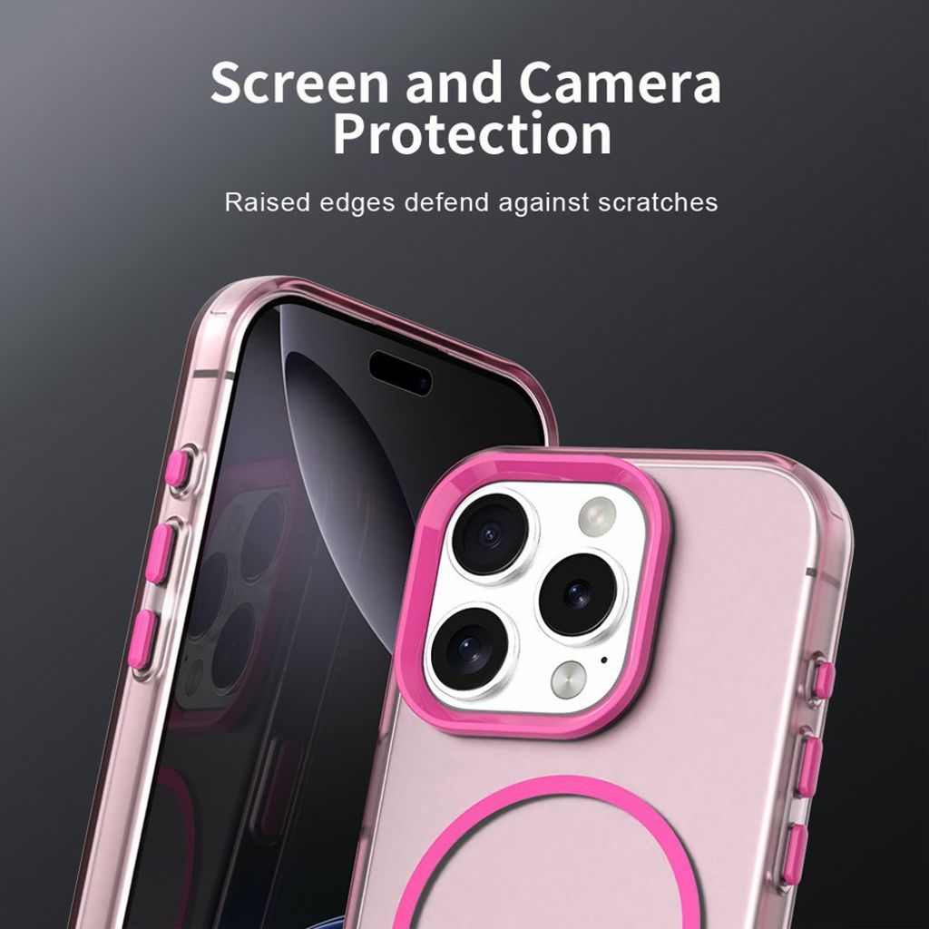 iPhone 16 Pro Deksel med MagSafe - Rød