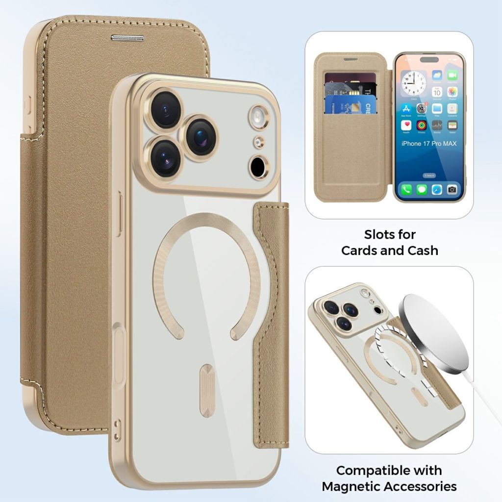 iPhone 17 Pro Etui med MagSafe - Guld