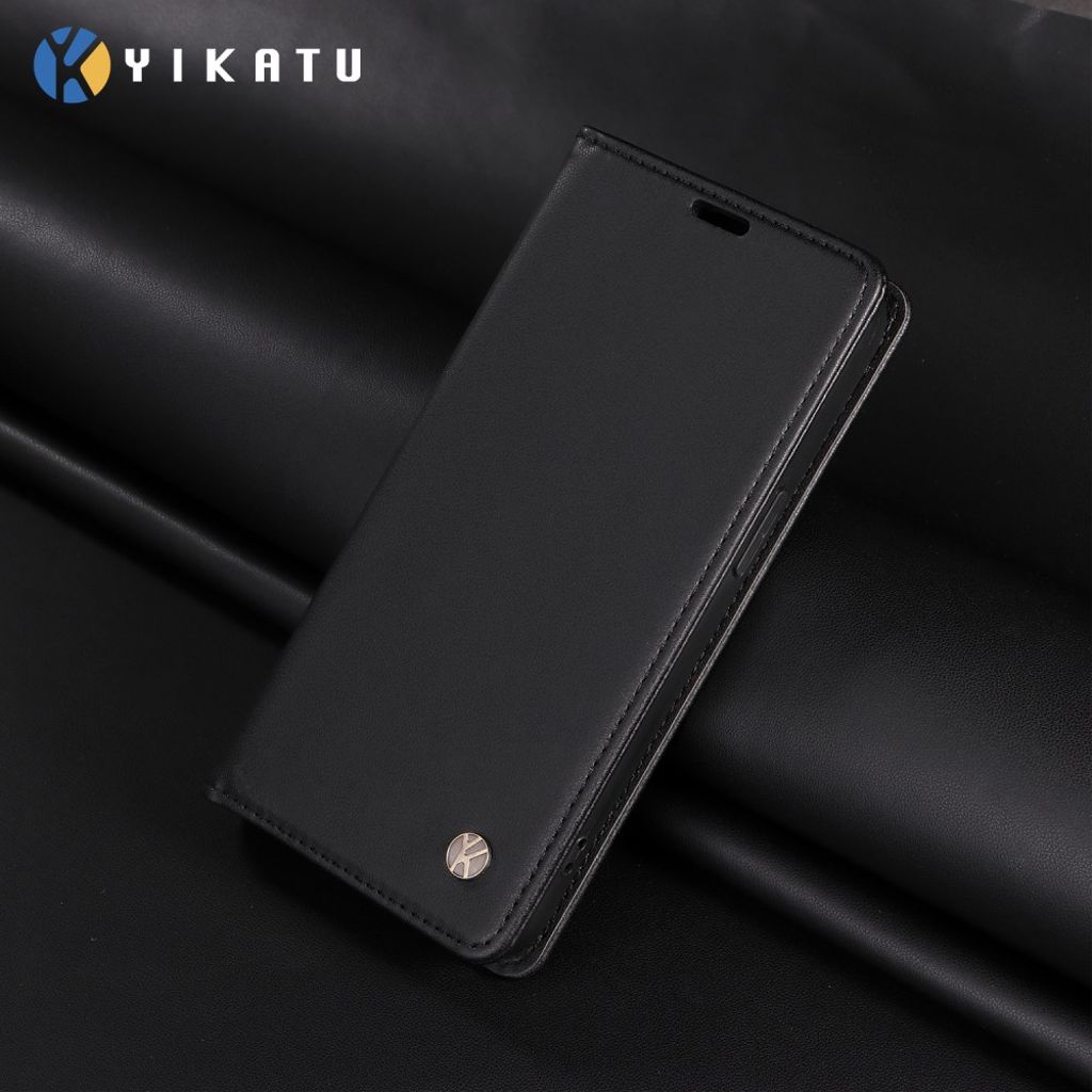 YIKATU iPhone 17 Pro Wallet cover - Black