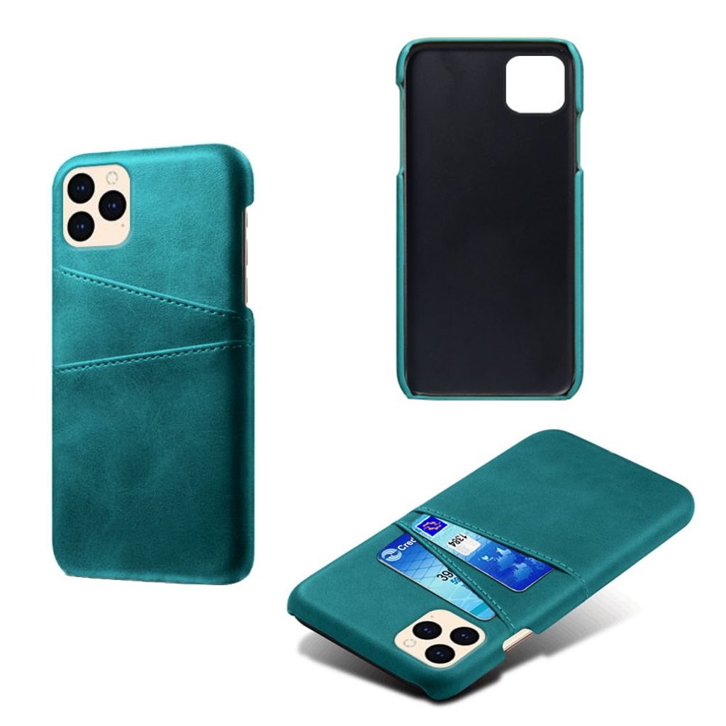 KSQ iPhone 12 Mini Case with Card slots - Green