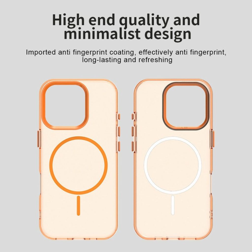 iPhone 16 Pro Deksel med MagSafe - Oransje