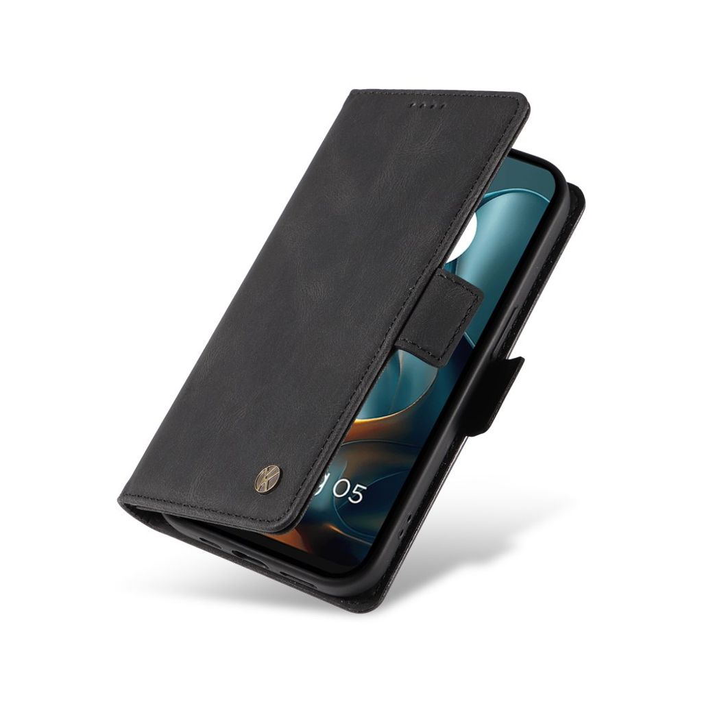 YIKATU Motorola Moto G05 4G Plånboksfodral - Svart