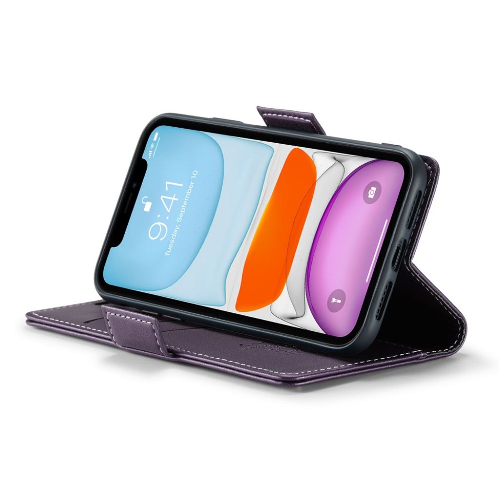 CASEME iPhone 11 Etui med Kortplads - Lilla