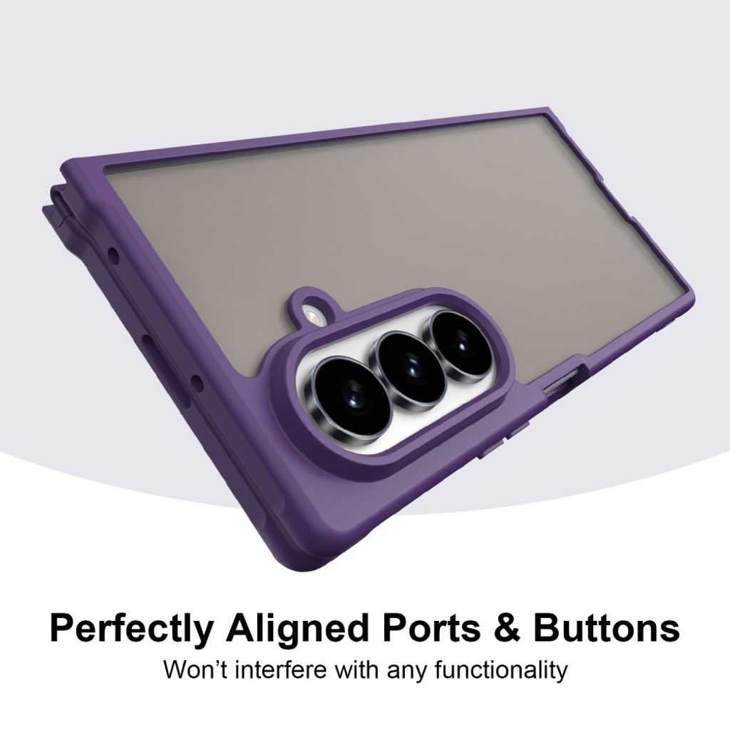 Samsung Galaxy Z Fold8 Ultra Matteret Cover - Lilla
