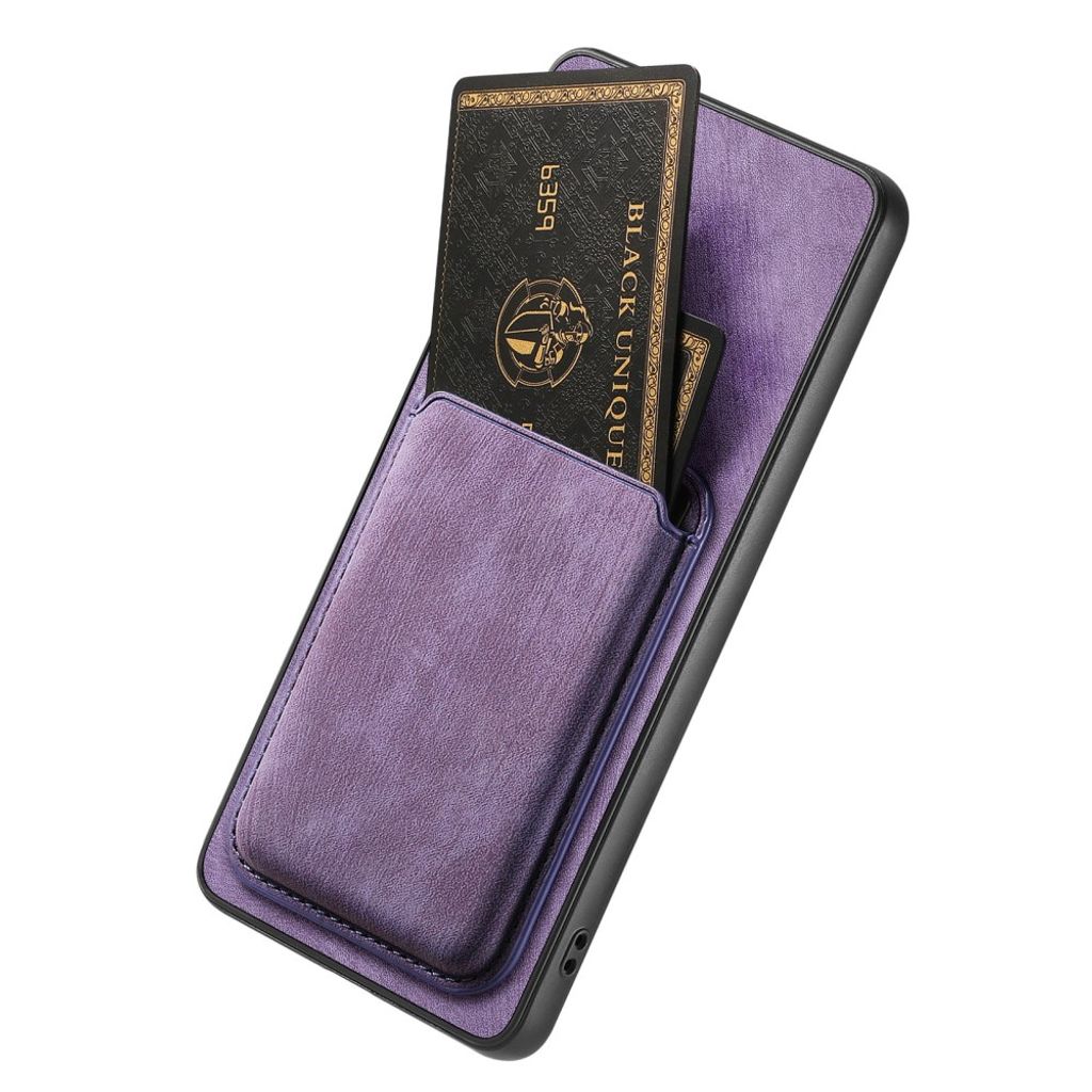 Xiaomi 17T MagSafe-kuori lompakolla - Violetti