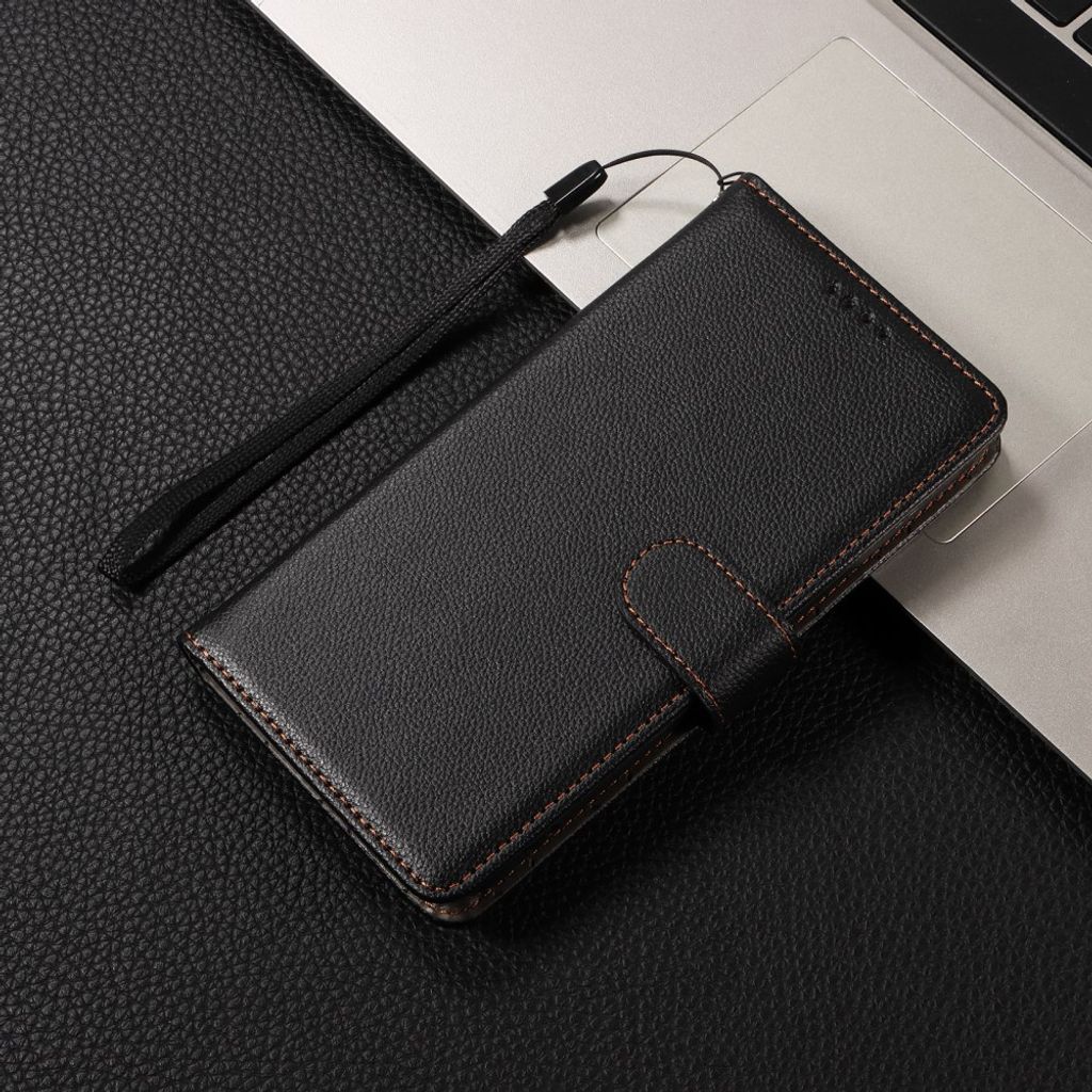 Google Pixel 11 Pro/11 Plånboksfodral RFID-blockerande 3 Kortfack PU-läder - Svart