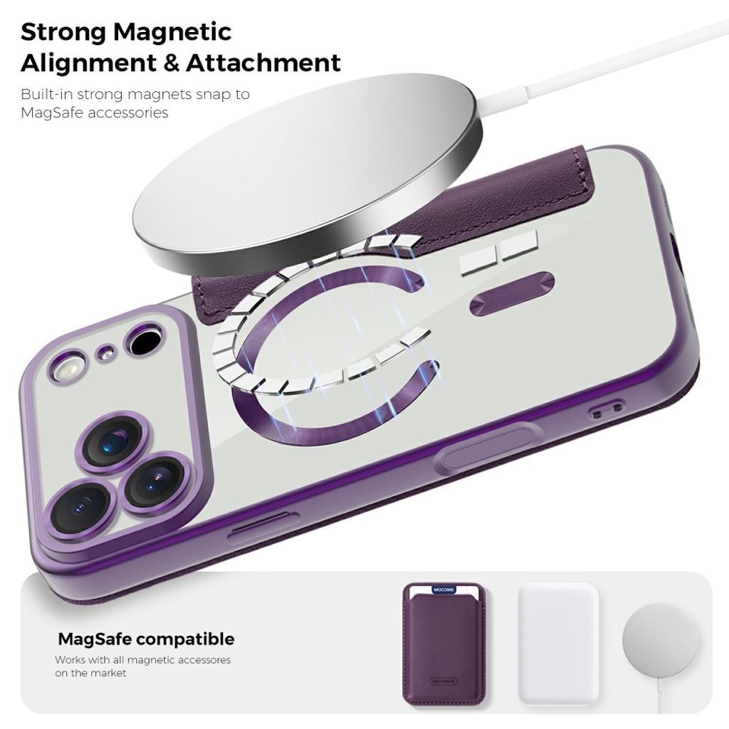 iPhone 17 Pro Max Cover with MagSafe - Dark Purple