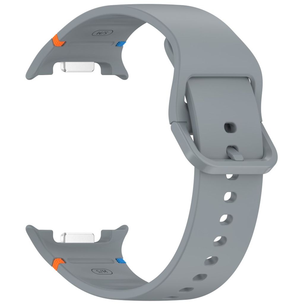 Samsung Galaxy Watch8 Watch Band Silikoni, Koko L – Harmaa