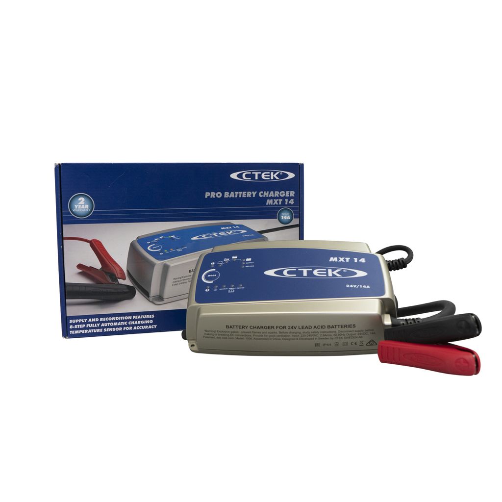 24V Ladegerät CTEK MXT14 14A 28-300Ah