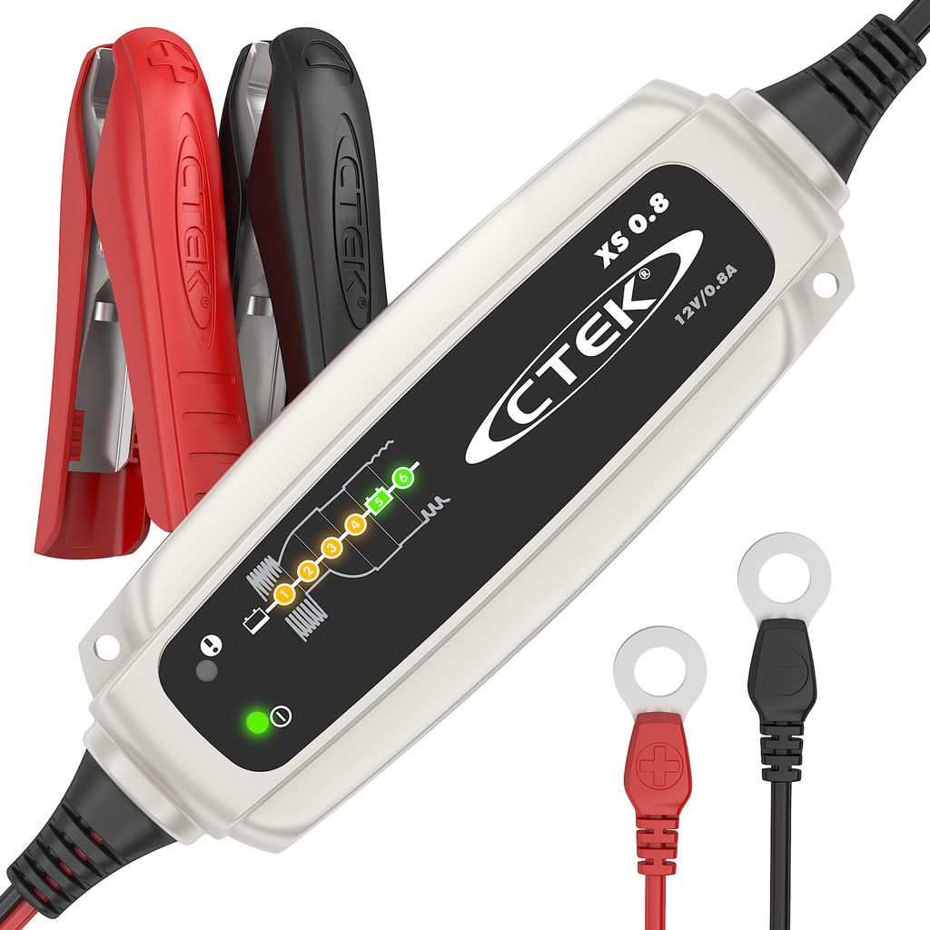 12V CTEK XS 0.8  laddare 0.8A 1.2-32Ah
