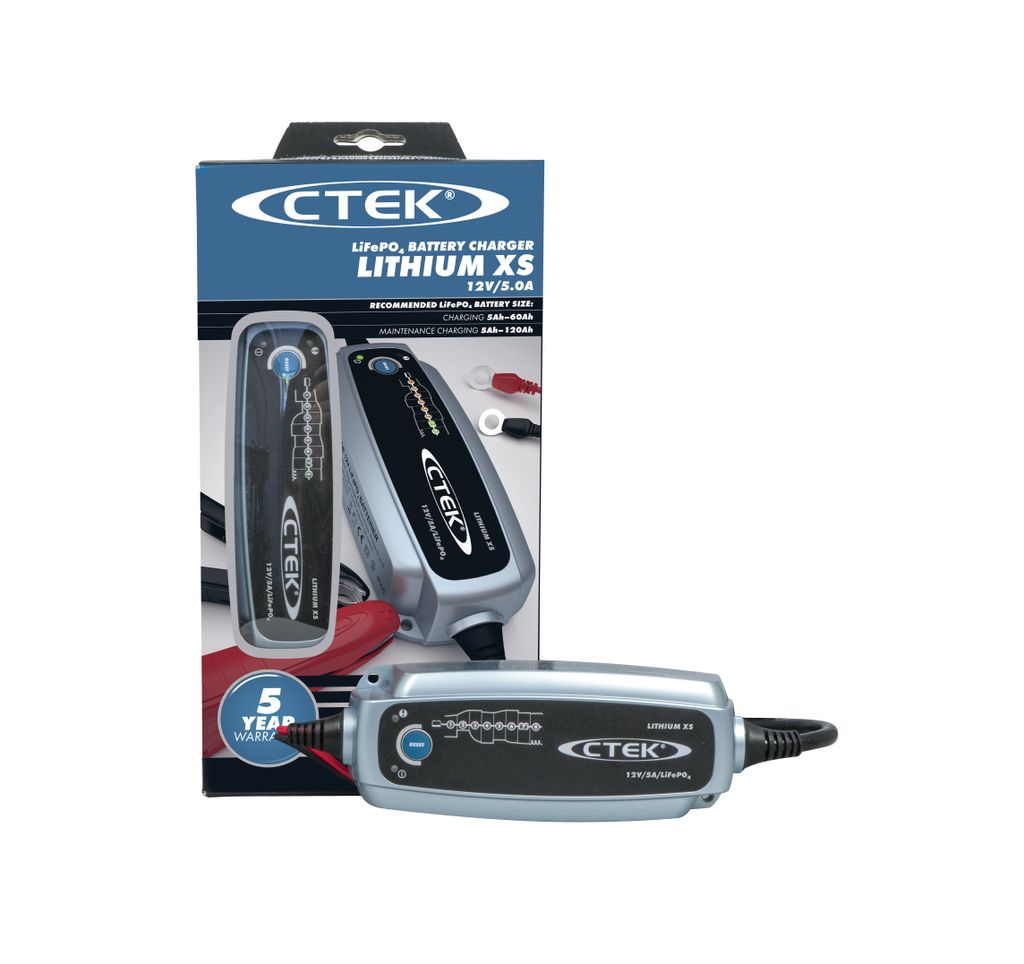 12V CTEK LITHIUM XS lader 5-60Ah