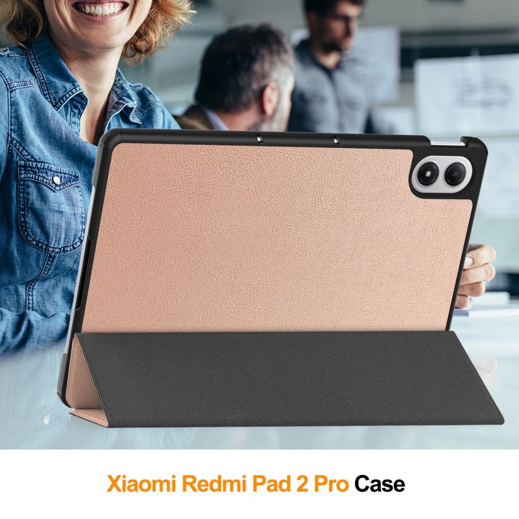 Xiaomi Poco Pad M1/Redmi Pad 2 Pro Etui – Rose Gull