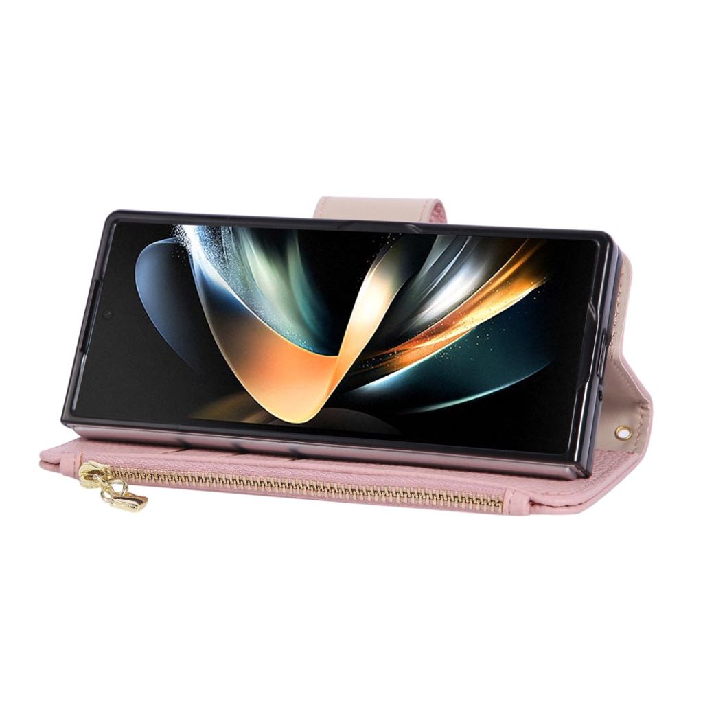 Samsung Galaxy Z Fold7 5G Skal med rem - Rosa