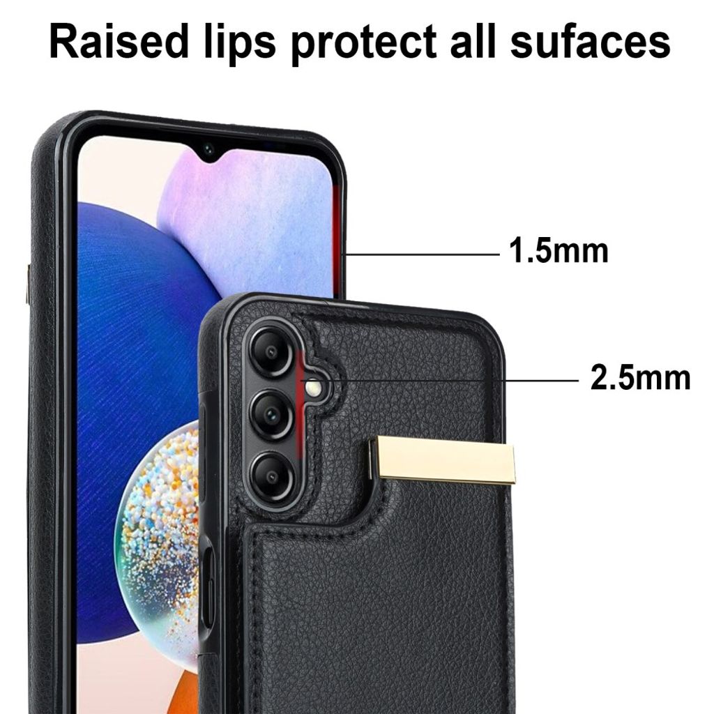 Samsung Galaxy S26 Plus Deksel med Kortholder – Svart