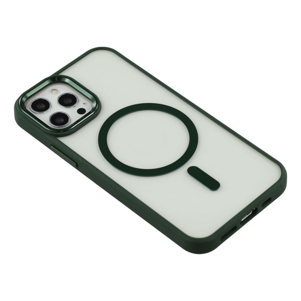iPhone 12 Pro Max Cover med MagSafe - Grøn