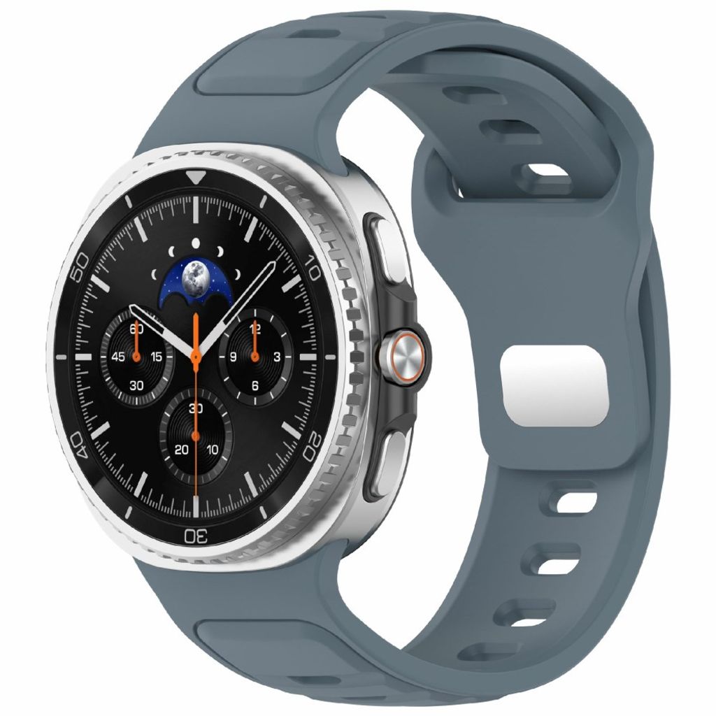 Samsung Galaxy Watch8 40 mm jne. Kellonranneke, Silikoni - harmaa