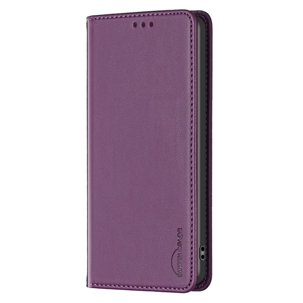BINFEN COLOR iPhone 16 Plus Wallet Cover Magnetic – Dark Purple