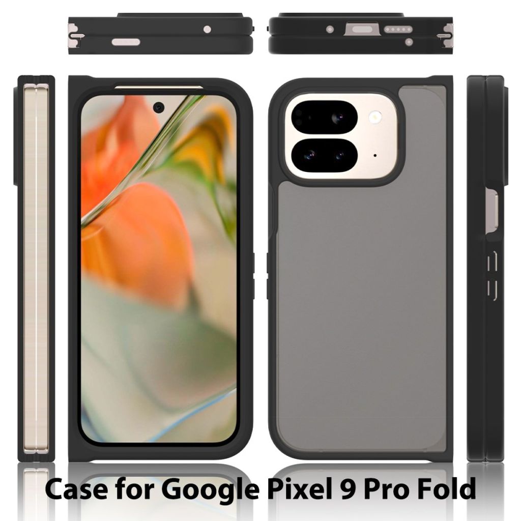 Google Pixel 9 Pro Fold 5G Akryl Cover - Lilla