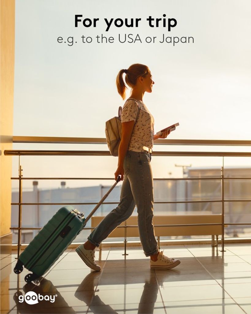 Goobay Reseadapter Europa till USA/Japan – svart