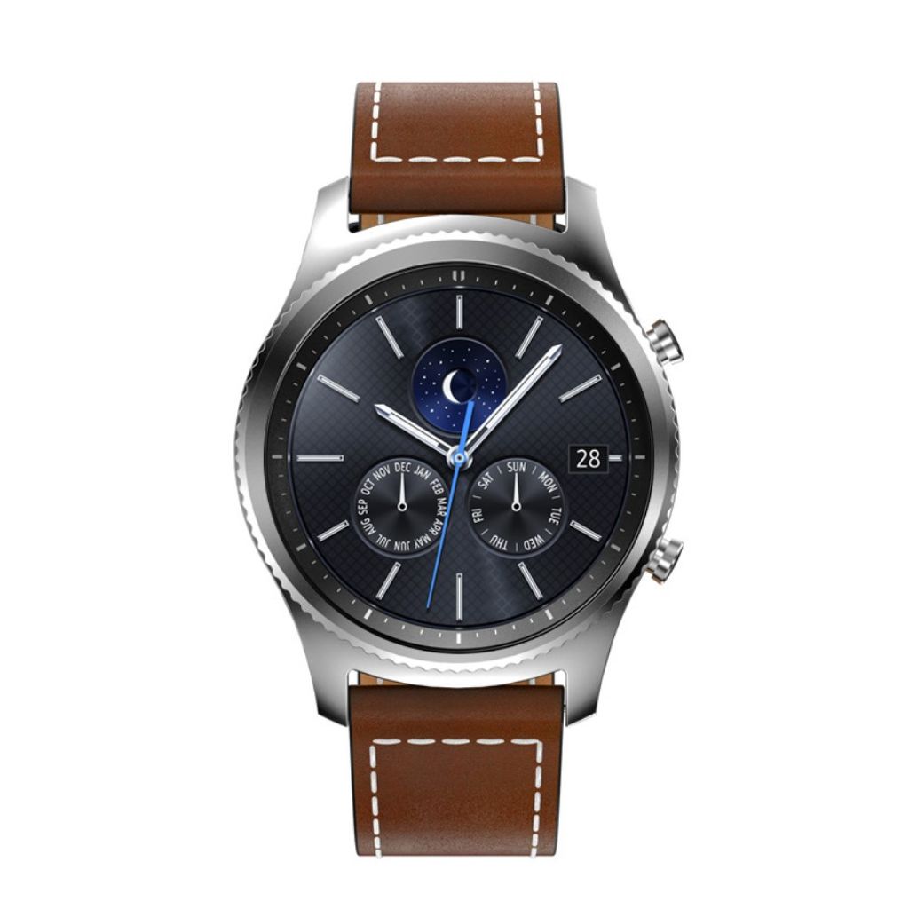 Samsung Gear S3 Frontier/Classic/Galaxy Watch etc Urrem – Brun