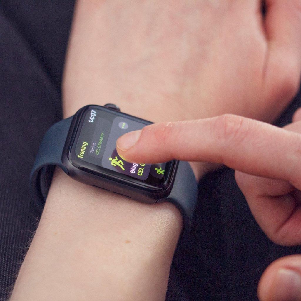 Wozinsky Hybrid glass Näytönsuoja Apple Watch 45mm