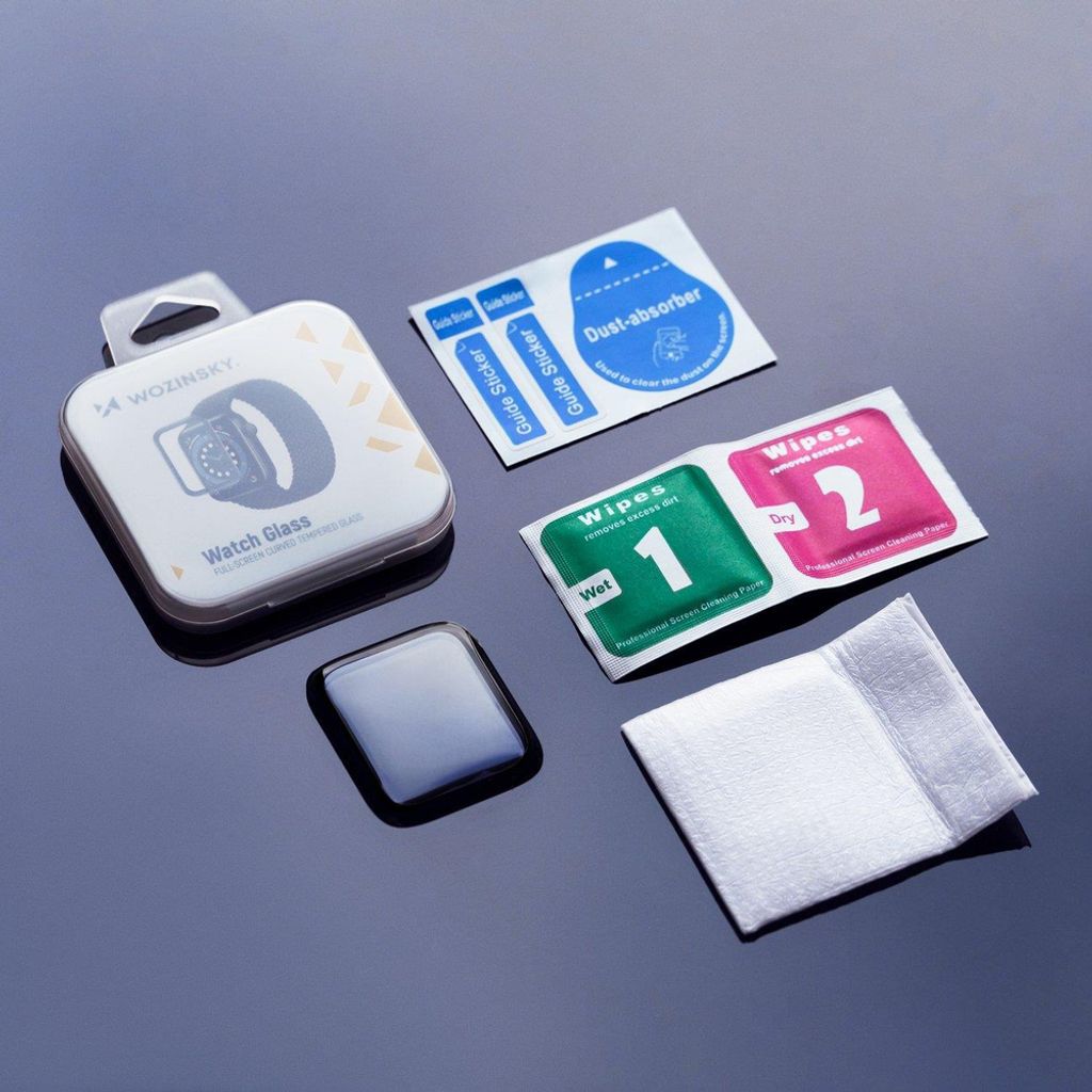 Wozinsky Hybrid glass Näytönsuoja Apple Watch 45mm