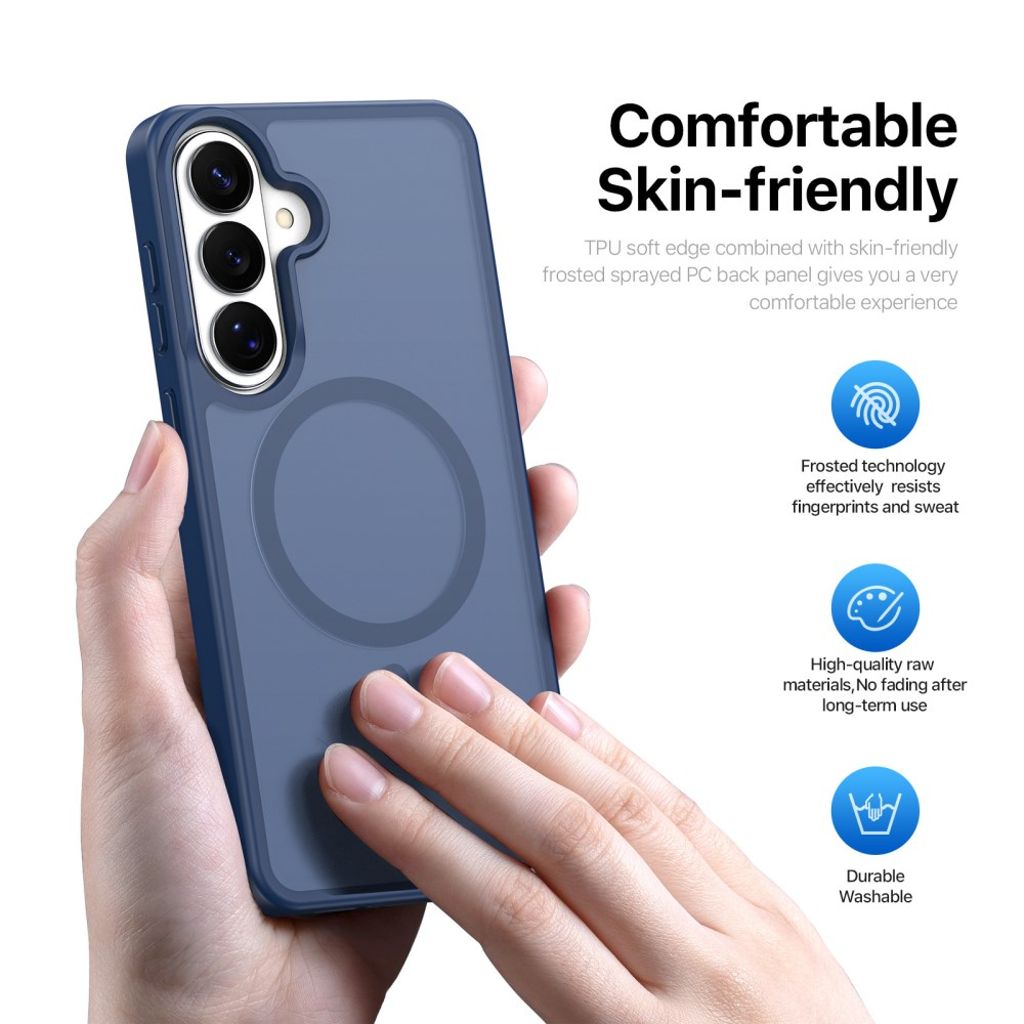 DUX DUCIS Samsung Galaxy S26 Plus MagSafe-skal – Mörkblå