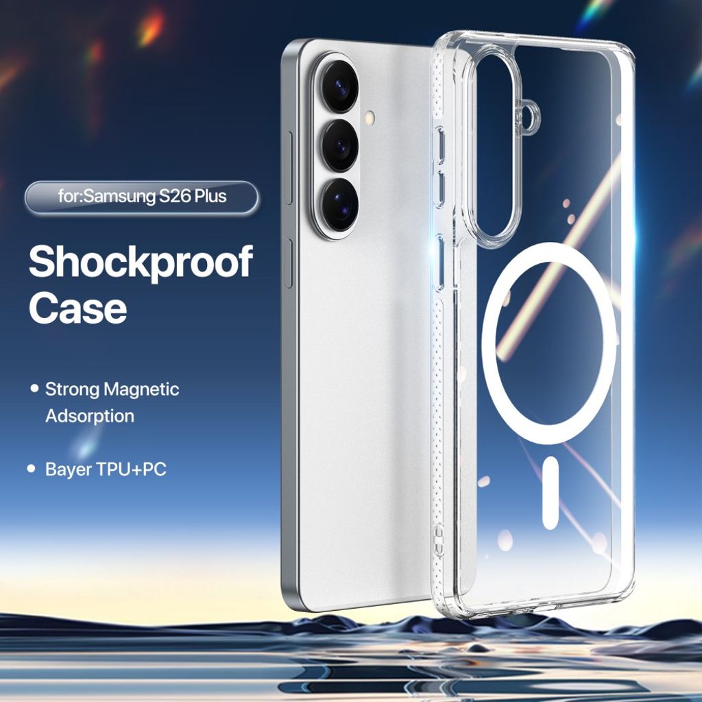 DUX DUCIS Samsung Galaxy S26 Plus MagSafe Deksel – Gjennomsiktig