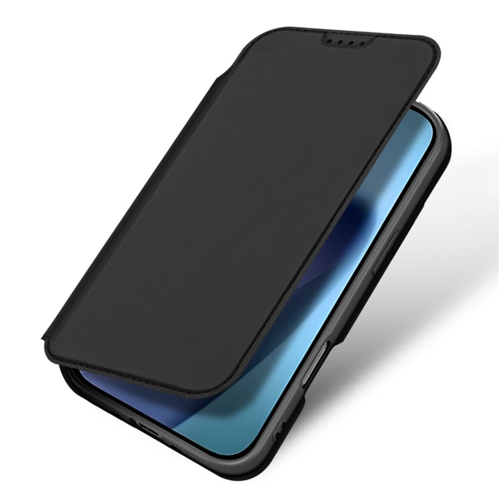 DUX DUCIS iPhone 17 Air Kotelo Jalustalla - Musta