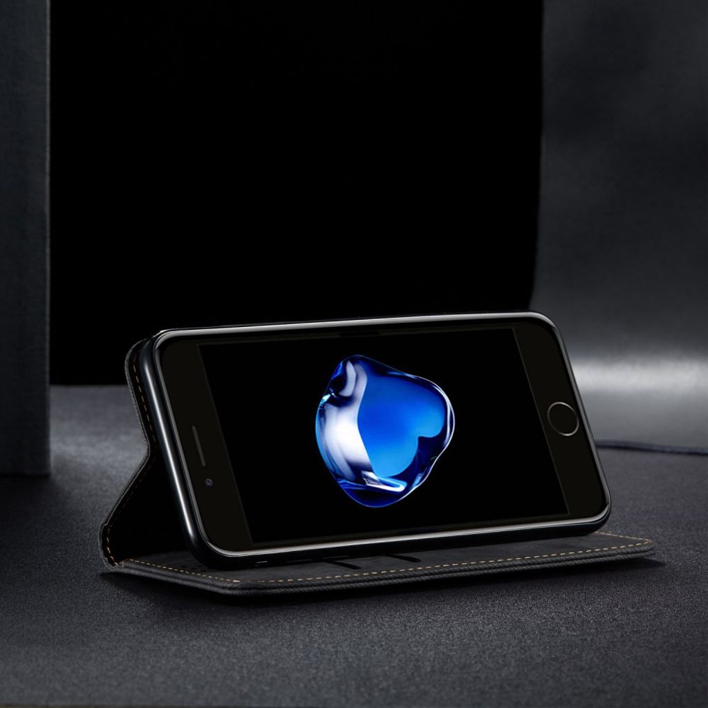 iPhone 6/6s Fodral med Kortfack - Svart