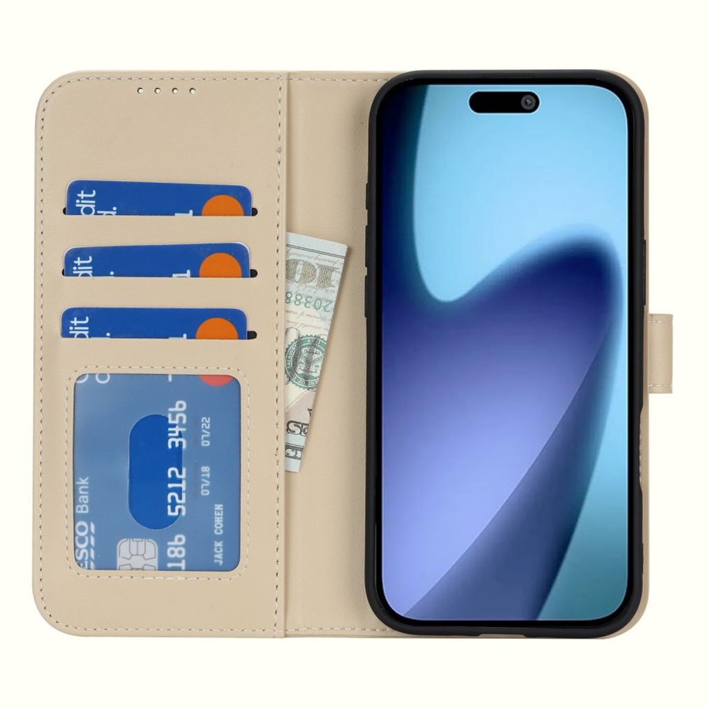 iPhone Air Cover with Stand - Beige