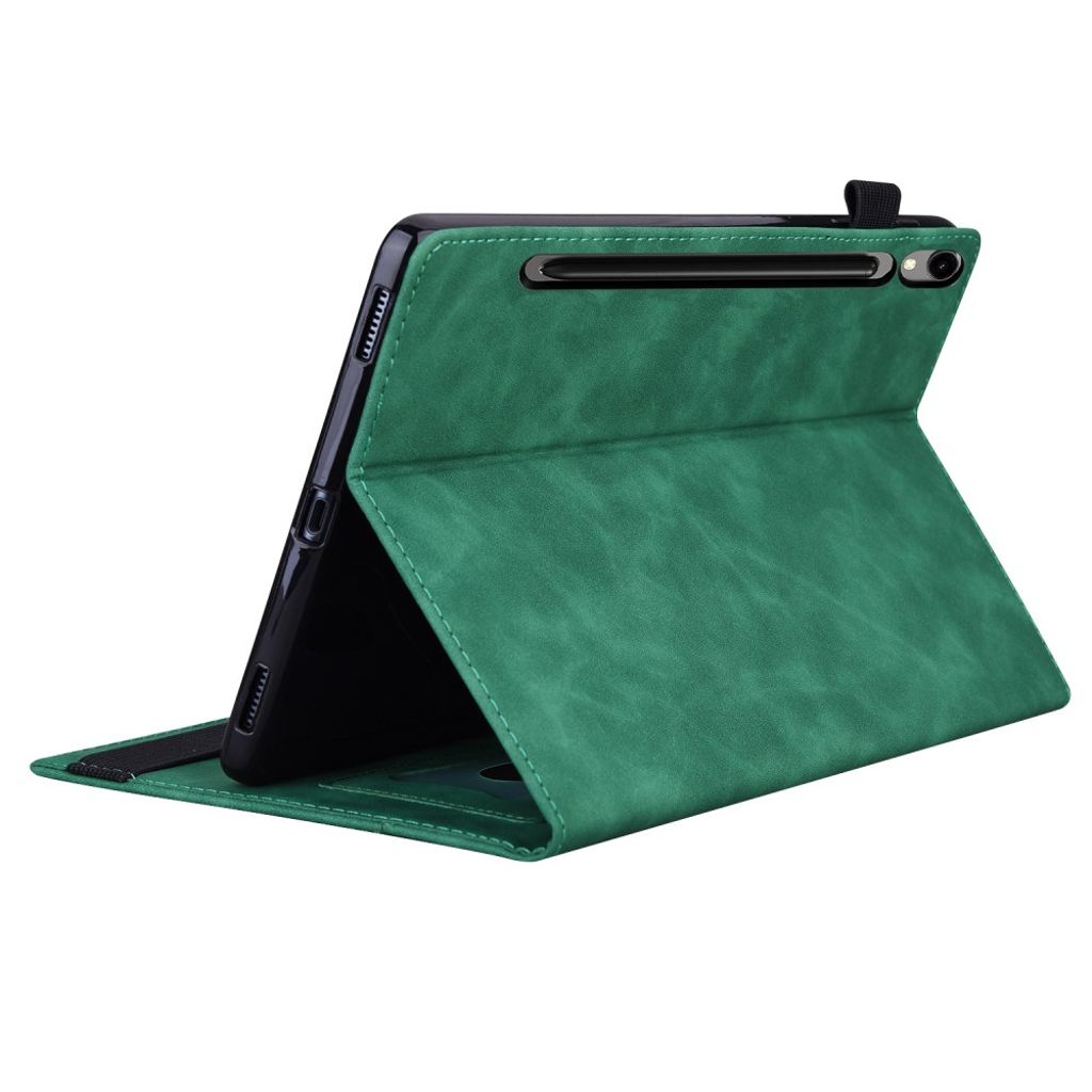 Samsung Galaxy Tab S10 FE Plus Cover with Card Slot - Green