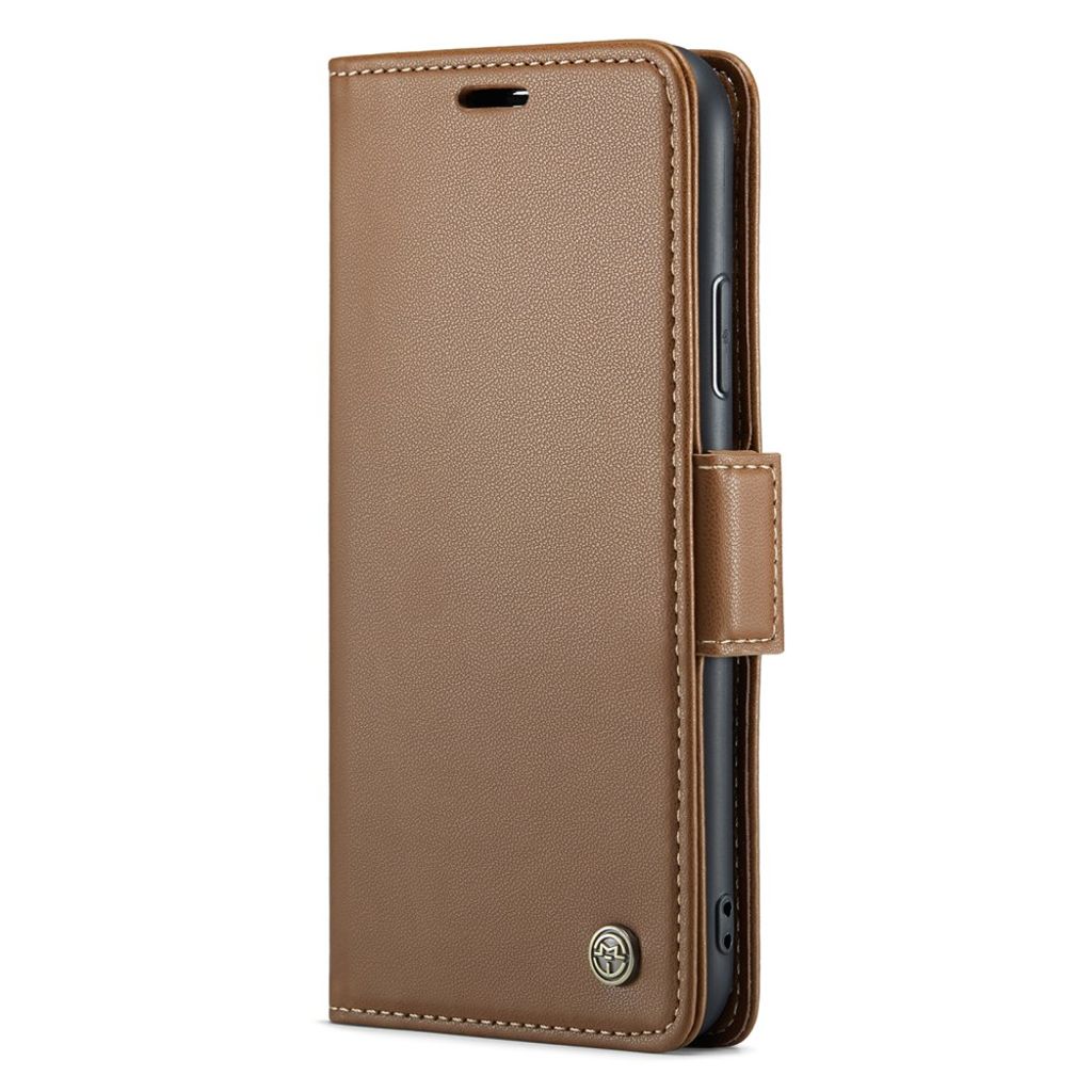 CASEME iPhone 11 Pro Max RFID-blockerande Plånboksfodral – Brun