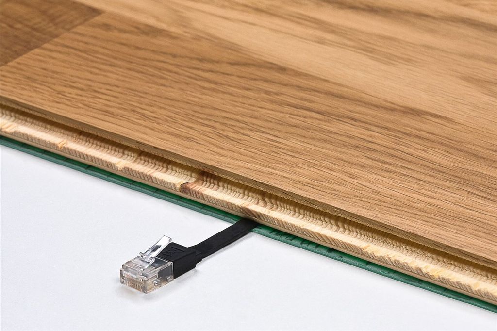 Goobay CAT 6A fladt patchkabel U/UTP, 20m - hvid