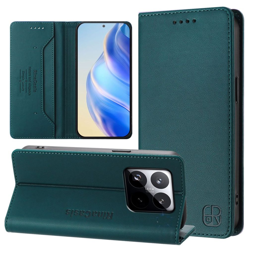 RINACASIS Xiaomi 15T Kotelo - Tummanvihreä