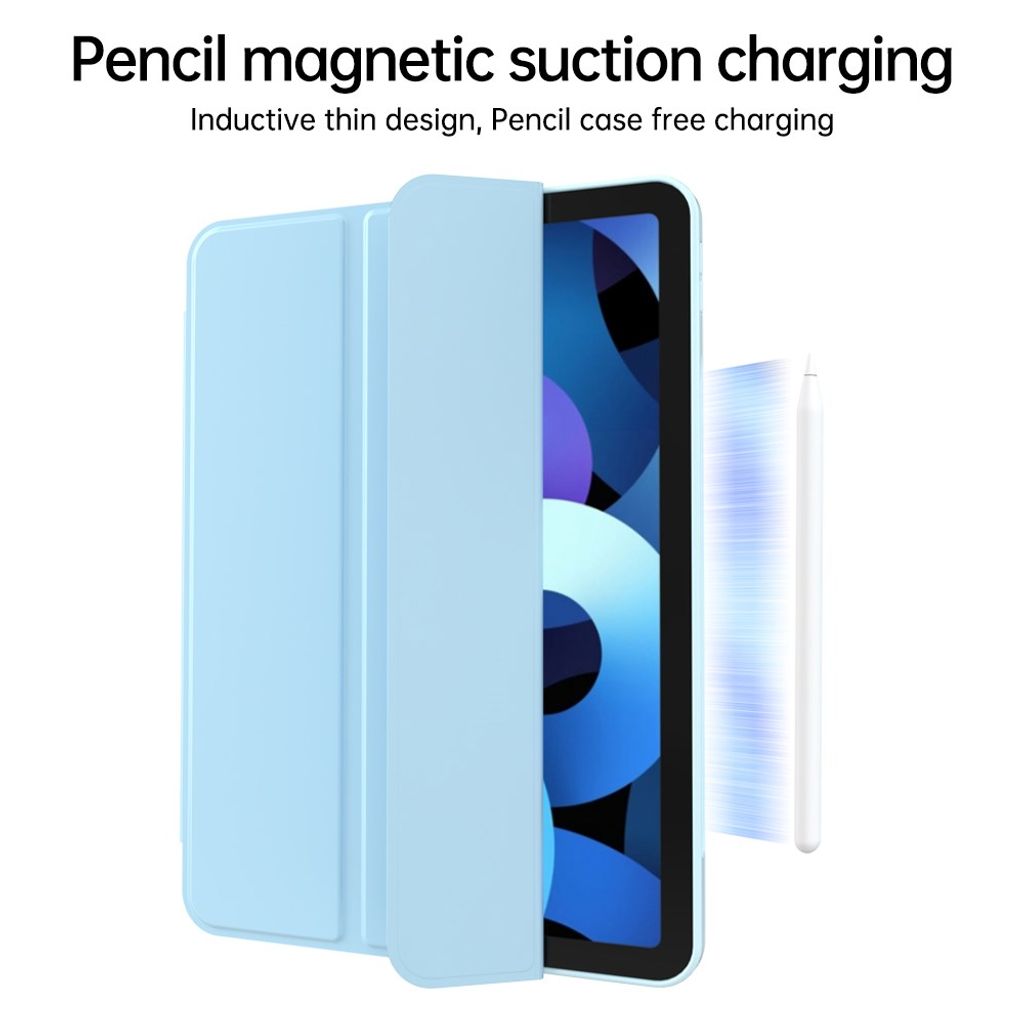 iPad A16 11" 2025/10.9" 2024 Tri-fold flip cover - Sort