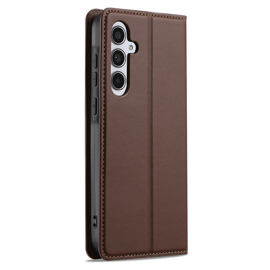 LC.IMEEKE Samsung Galaxy A17 5G Lommeboketui - Brun