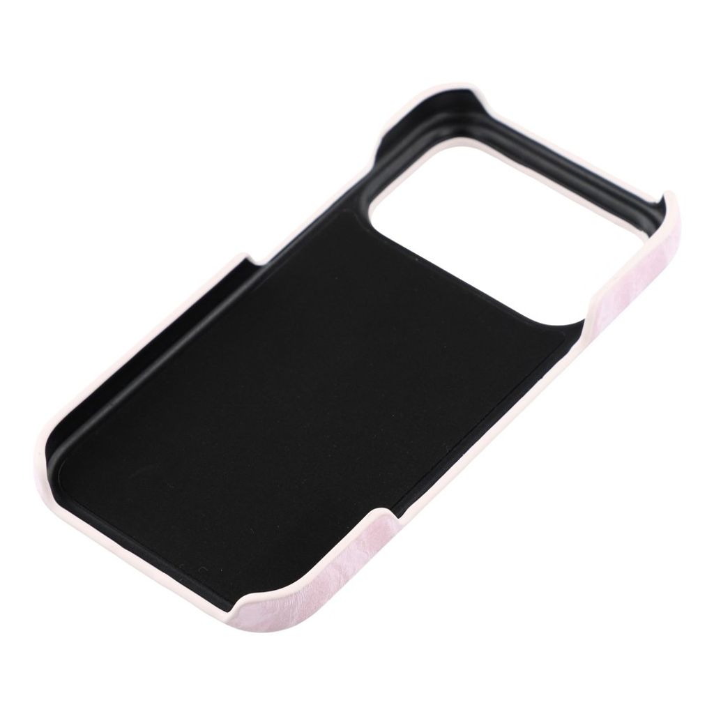**iPhone 18 Pro Max/17 Pro Max-deksel med fløyelsutseende – rosa**