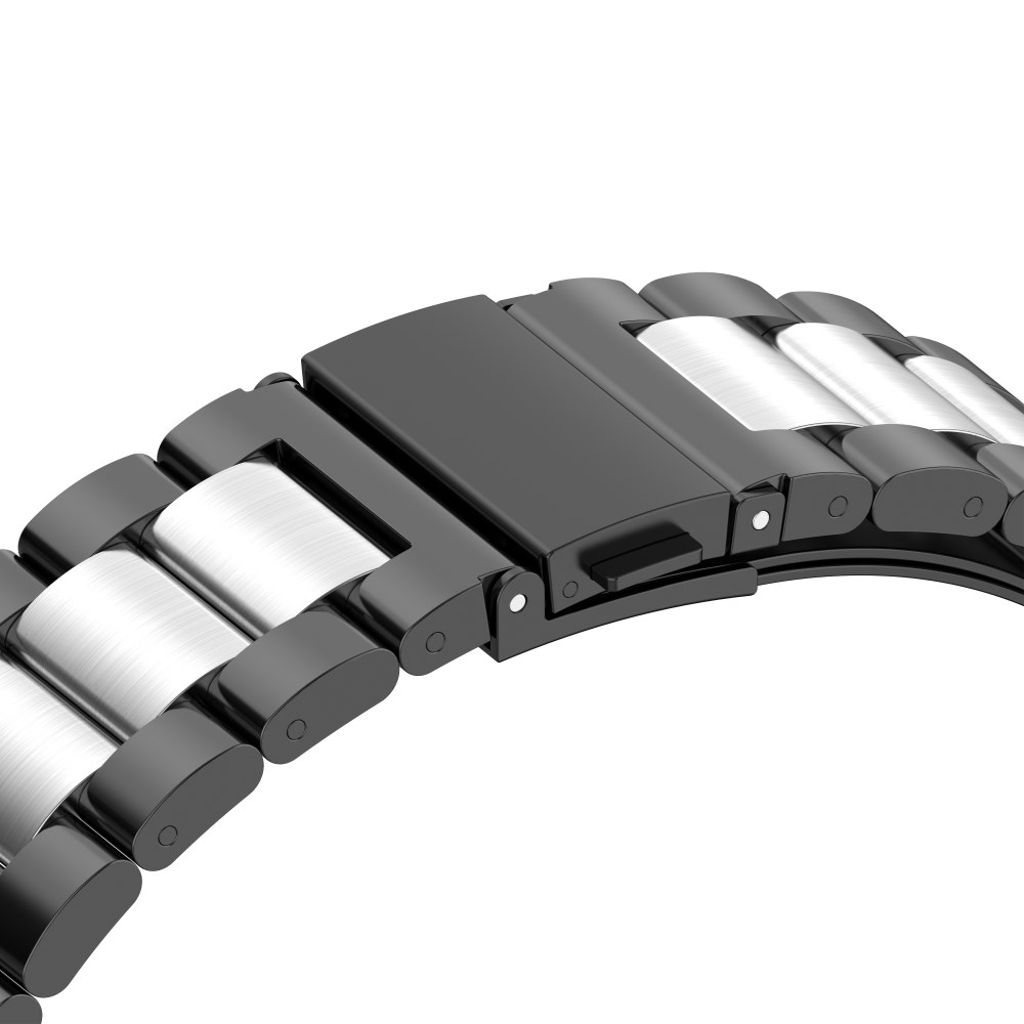 Garmin Quatix 7 Pro etc. Klokkereim i rustfritt stål - Svart / Sølv